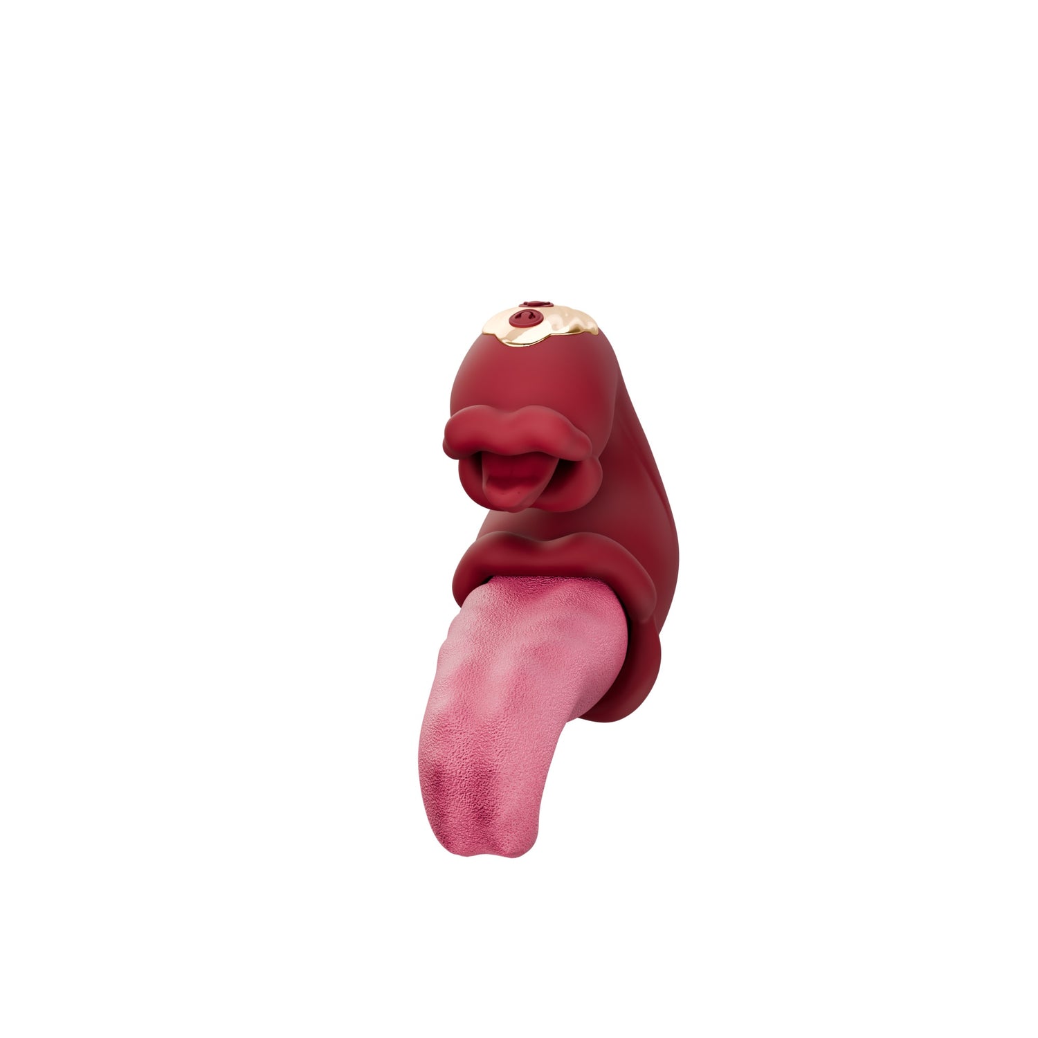 Wet Smooches Mouth Licking Tongue Vibrator showcasing its innovative design and tongue-like functionality.