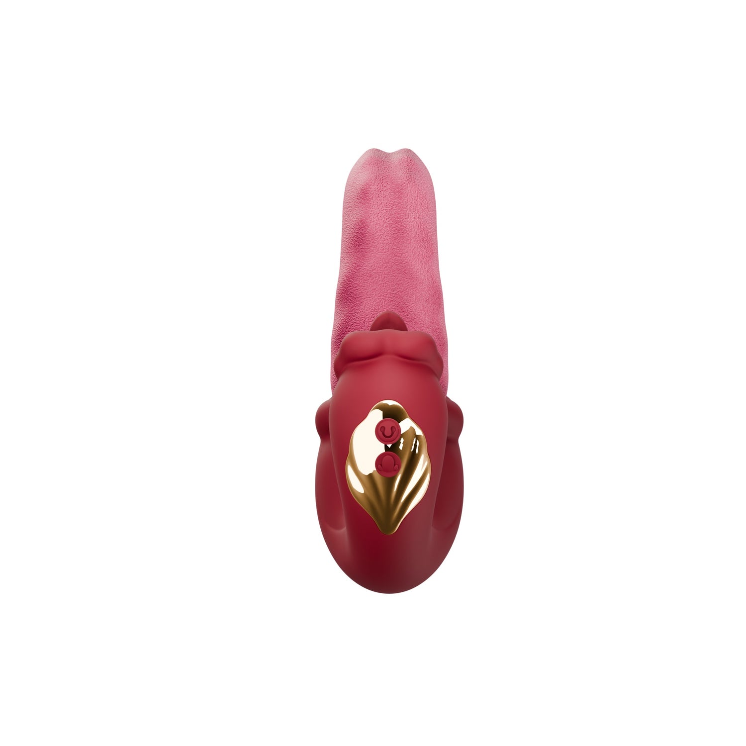 Wet Smooches Mouth Licking Tongue Vibrator showcasing ergonomic design and tongue-like licking motion.