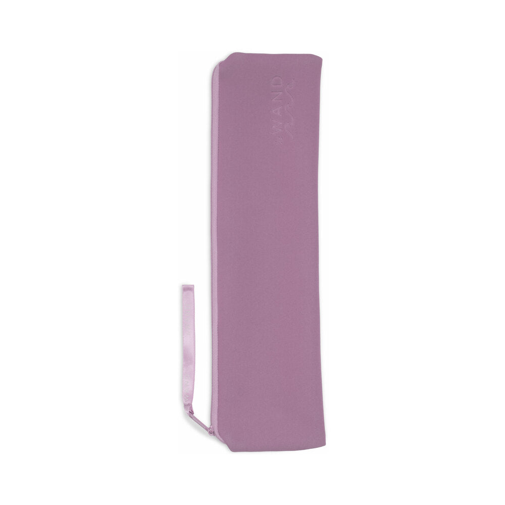 Le Wand Dive Submersible Vibrating Massager Lavender storage pouch in lavender color.