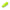 Le Wand Essentials Mini Wand Vibe Pocket-sized Vibrator in vibrant green color, compact design for travel and personal use.