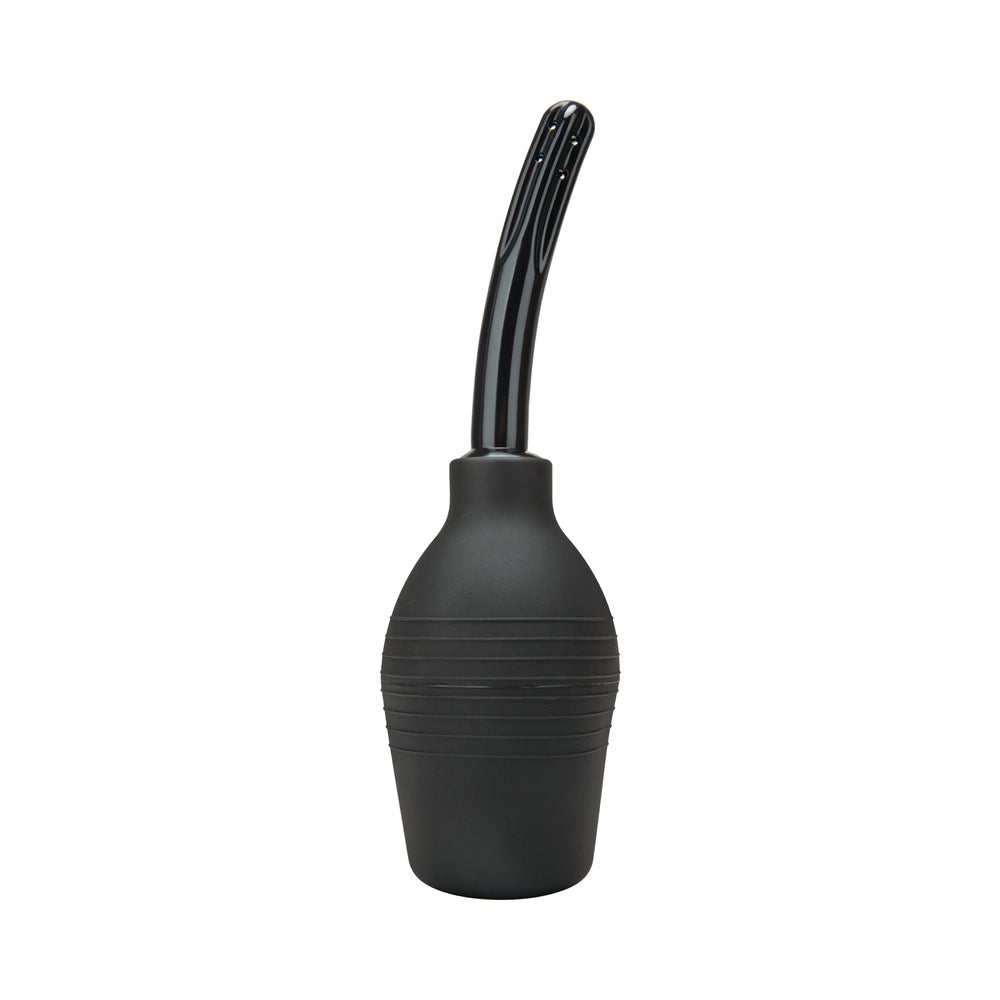 b-Vibe Essentials Enema Douche With Nozzle 310 ml Black for comfortable and discreet cleansing.