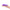 Together Glow On The Go Mini Wand Vibrator Purple held in a hand, showcasing its compact design and silicone finish.