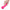 Together Spark On The Go Mini Wand Vibrator held in hand showcasing vibrant pink color and sleek design.