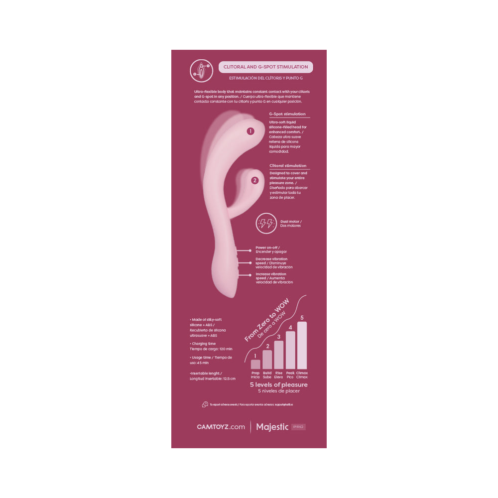 Camtoyz Flexicurve Ergonomic Rabbit Vibrator - Image 10