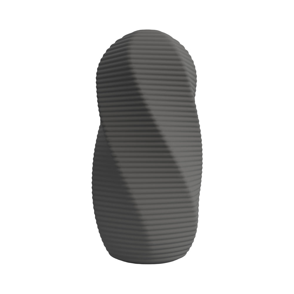 Screaming O Safety Jackits Masturbation Sleeve Grey, a soft and cushioned masturbation sleeve with an industrial look.