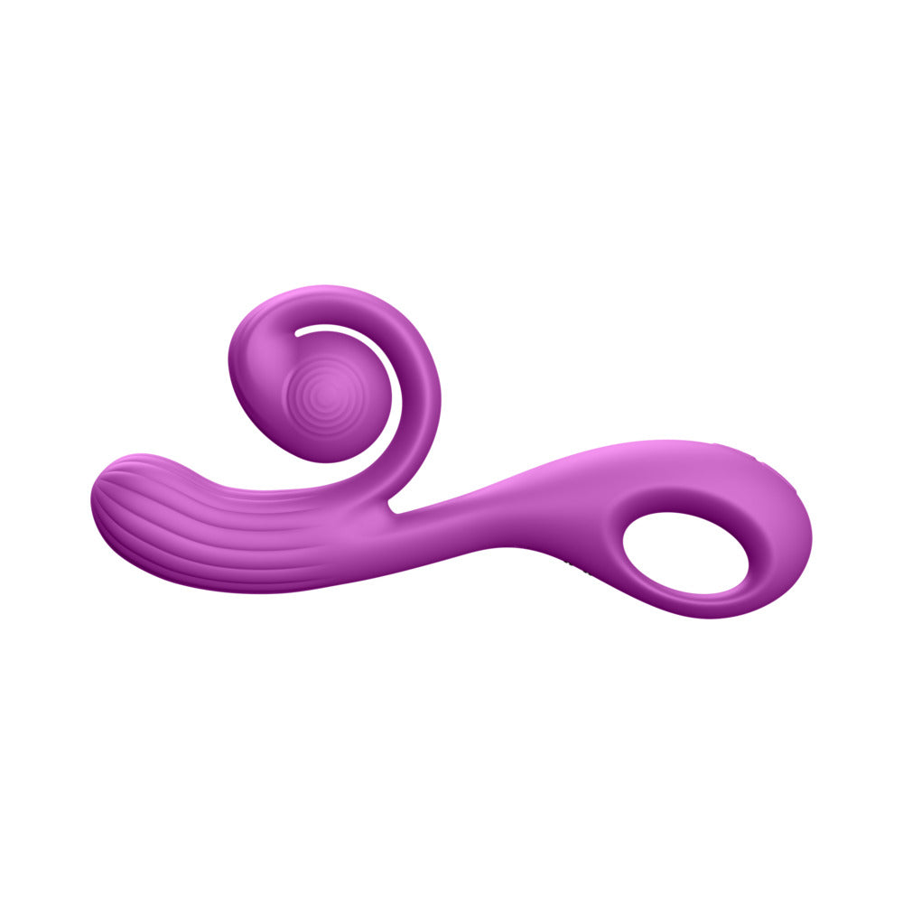 Luv Inc RV81 Rolling Rabbit Vibrator in vibrant purple design for dual stimulation