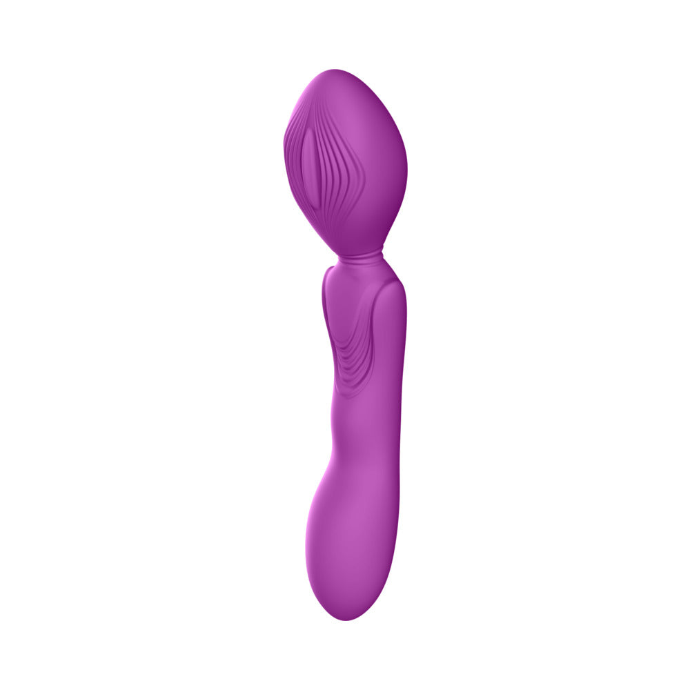 Luv Inc GW89 Double-Ended Grinder Wand Purple, a versatile toy with dual stimulation options.