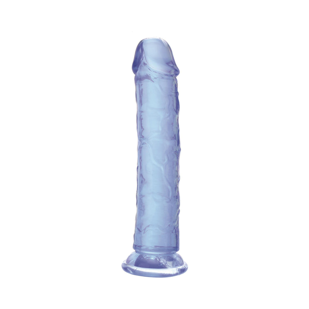 Adam & Eve Crystal Gem 7 Inch Dildo Sapphire - Image 2