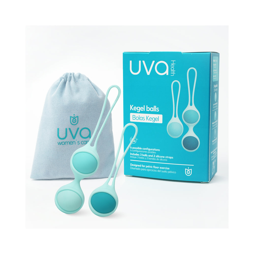 UVA Silicone Kegel Balls Progressive Weight Set