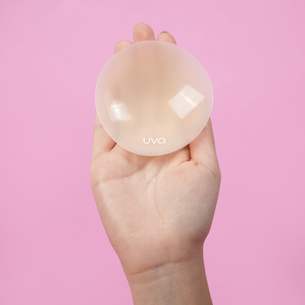 Uva Vanilla Non-adhesive Round Nipple Covers - Image 3
