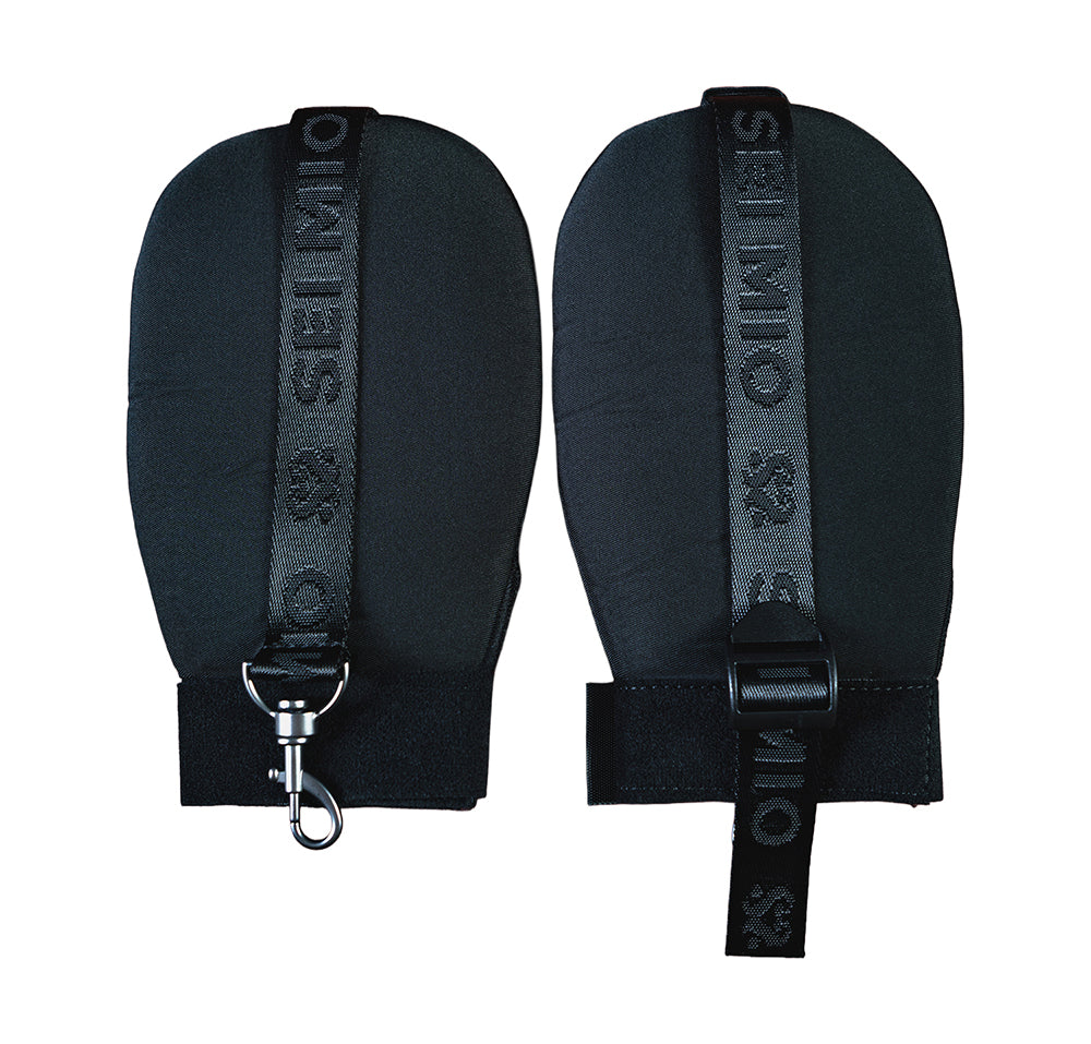 Sei Mio Getting Out Of Hand Bondage Mittens designed for playful restraint in the bedroom.