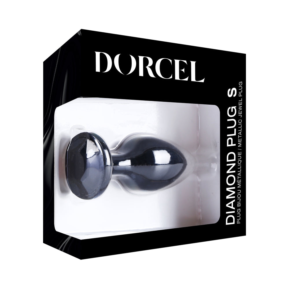 Dorcel Diamond Small Metal Anal Plug Black