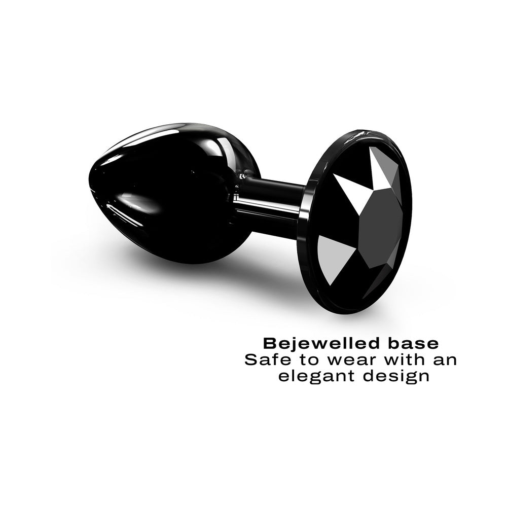 Dorcel Diamond Small Metal Anal Plug Black - Image 3