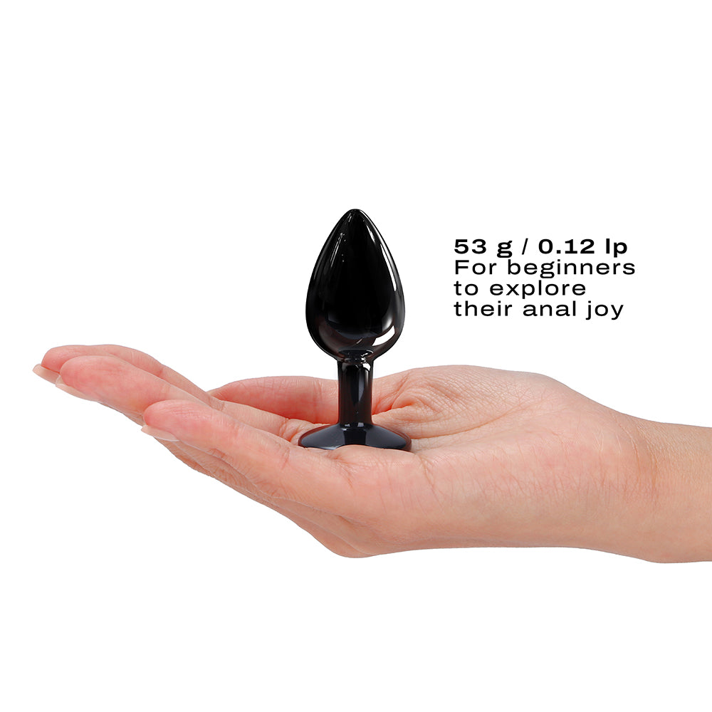 Dorcel Diamond Small Metal Anal Plug Black - Image 4