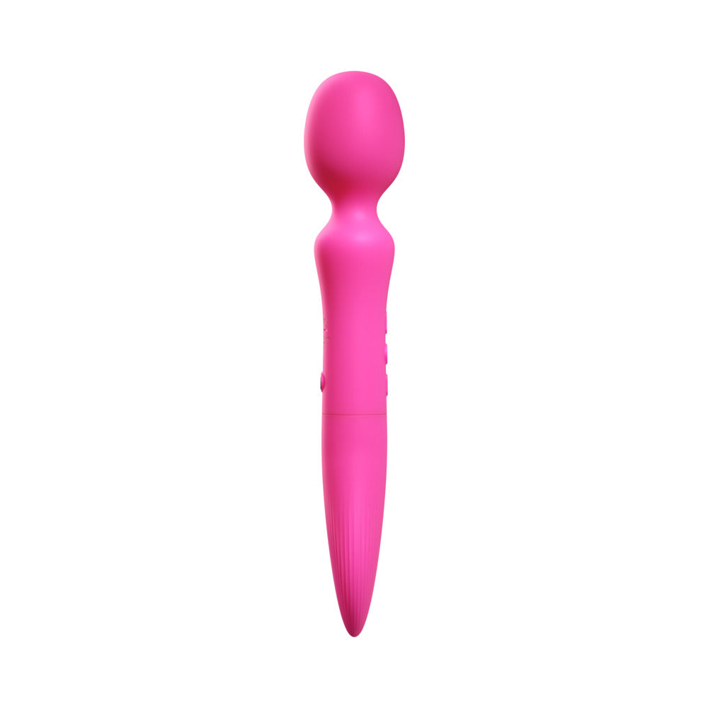 FemmeFunn Solia Wand Massager Pink designed for full-body relaxation and intimate pleasure.
