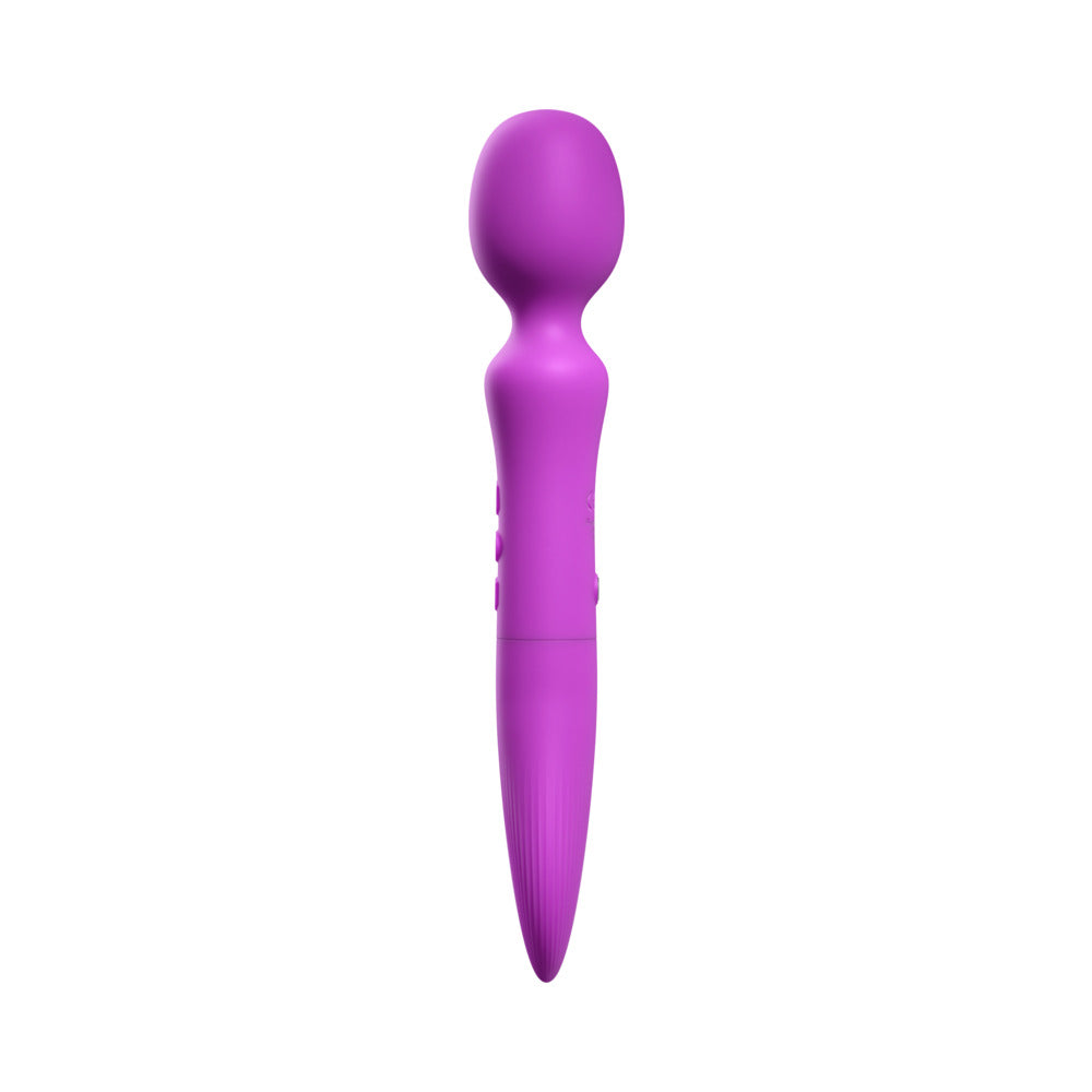 FemmeFunn Solia Wand Massager Purple, sleek design and vibrant color, perfect for personal relaxation and elegance.