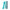 FemmeFunn Solia Wand Massager Turquoise in a sleek design with a vibrant turquoise finish.