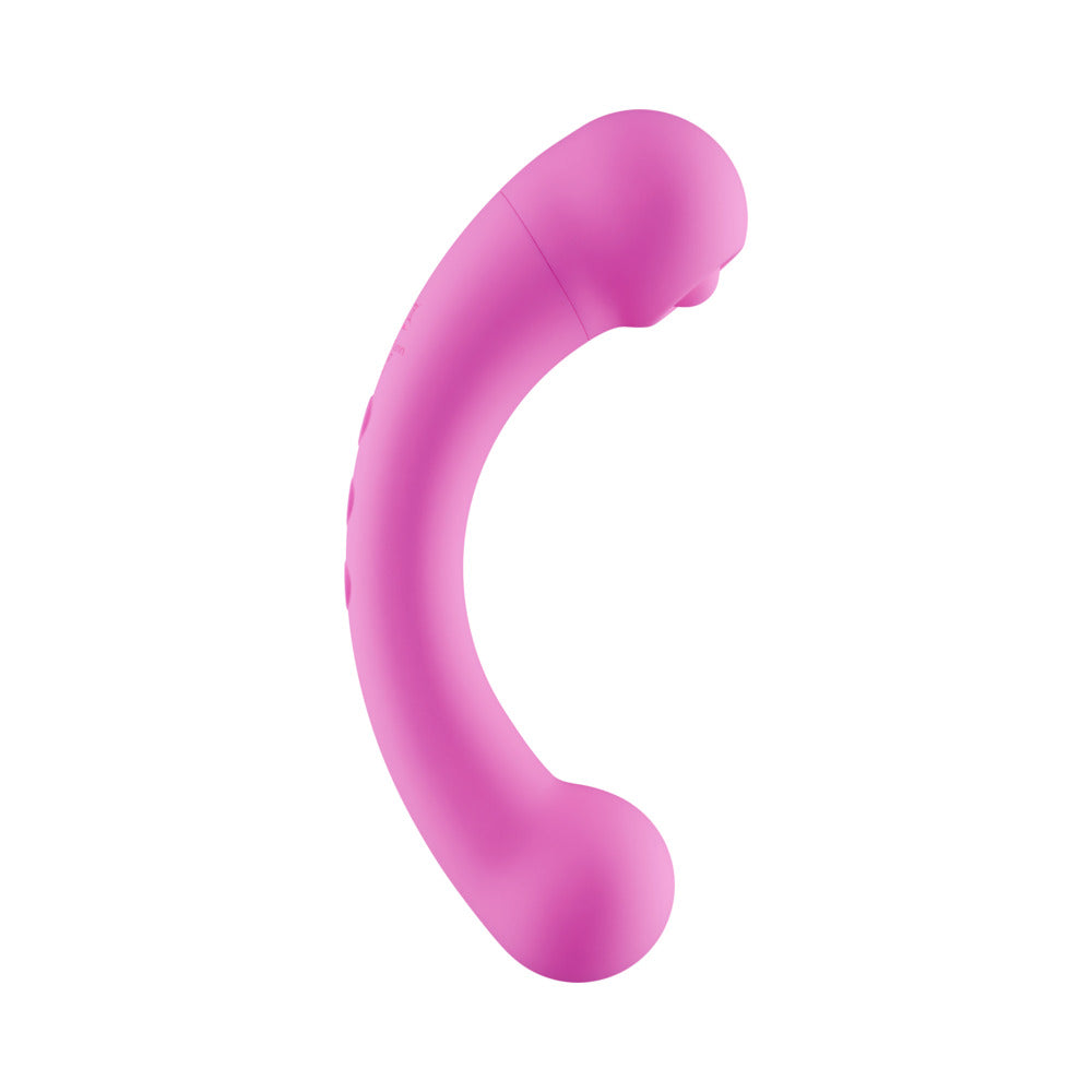 FemmeFunn Aluna Mini Vibrator Pink in a compact and stylish design for personal pleasure.