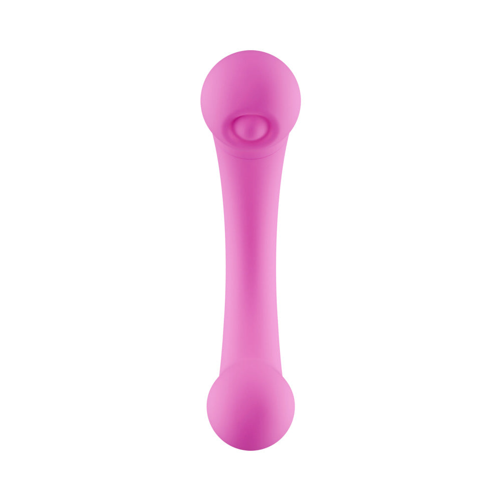 FemmeFunn Aluna Mini Vibrator Pink in a compact, ergonomic design with a soft pink finish for personal pleasure.