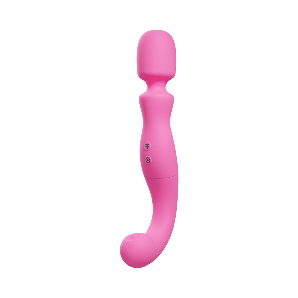 FemmeFunn Naya Wand Massager Pink, stylish personal wellness toy in a feminine pink shade, designed for relaxation.