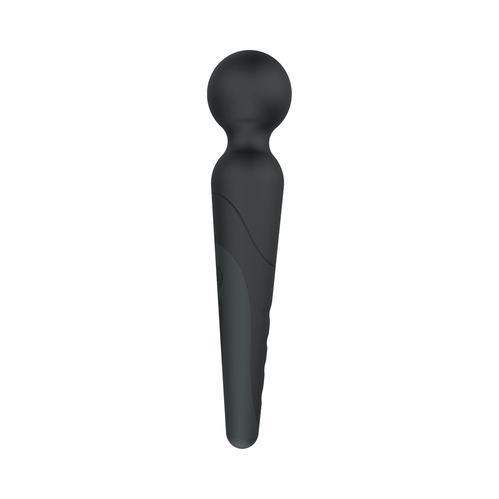 Amazing Wizwand Rechargeable Wand Massager Black for versatile and quiet relaxation and stimulation.