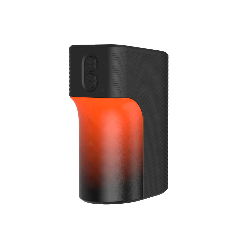 Arcwave Air Pulse Masturbator Black featuring powerful air pulse waves for intense stimulation.
