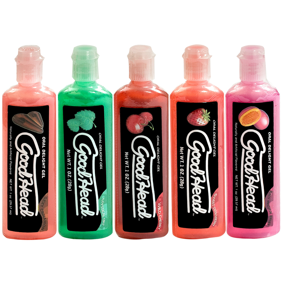 Goodhead One Shots Oral Gel 5 Flavors Bulk Pack