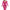 Black Pearl Heart Lace Crop Top With Leggings Neon Pink showcasing a flirty two-piece outfit in bright neon pink.