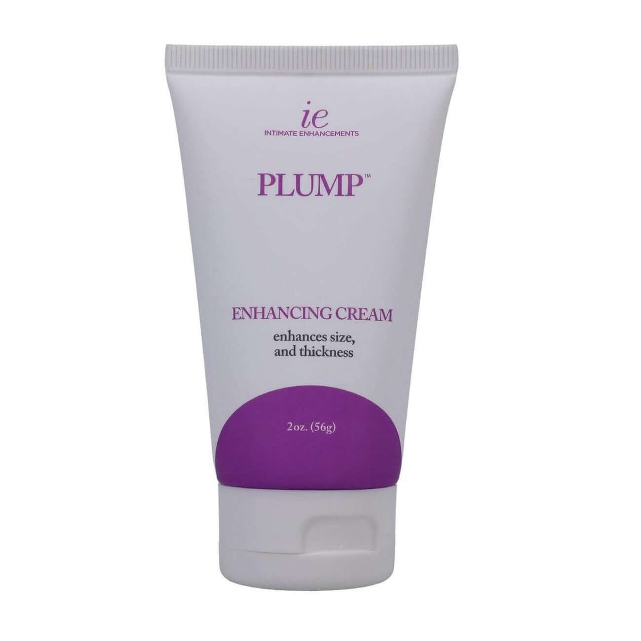 Plump Enhancement Cream for Men 2 oz tube, boosts size and thickness for enhanced confidence.