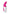 The Rabbit Company Lay On Rabbit Massager Hot Pink side view showcasing its ergonomic design and vibrant colors.