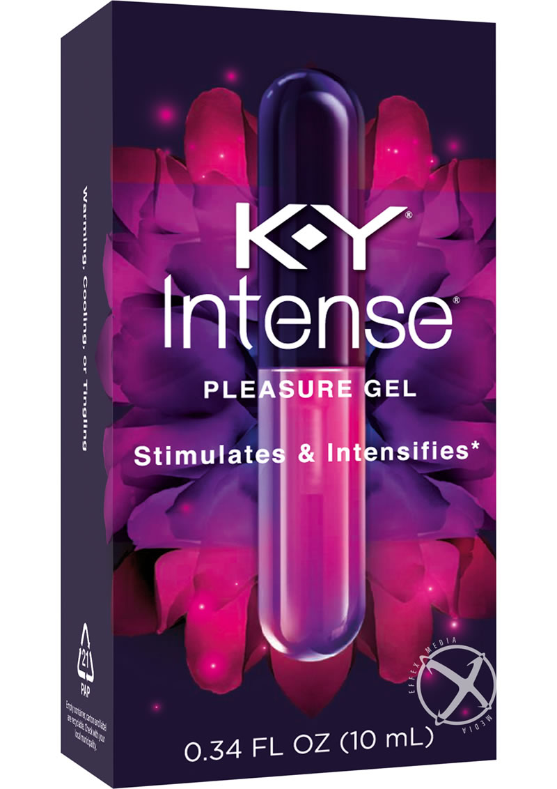 KY Intense Pleasure Gel Clitoral Stimulant 0.34 Oz