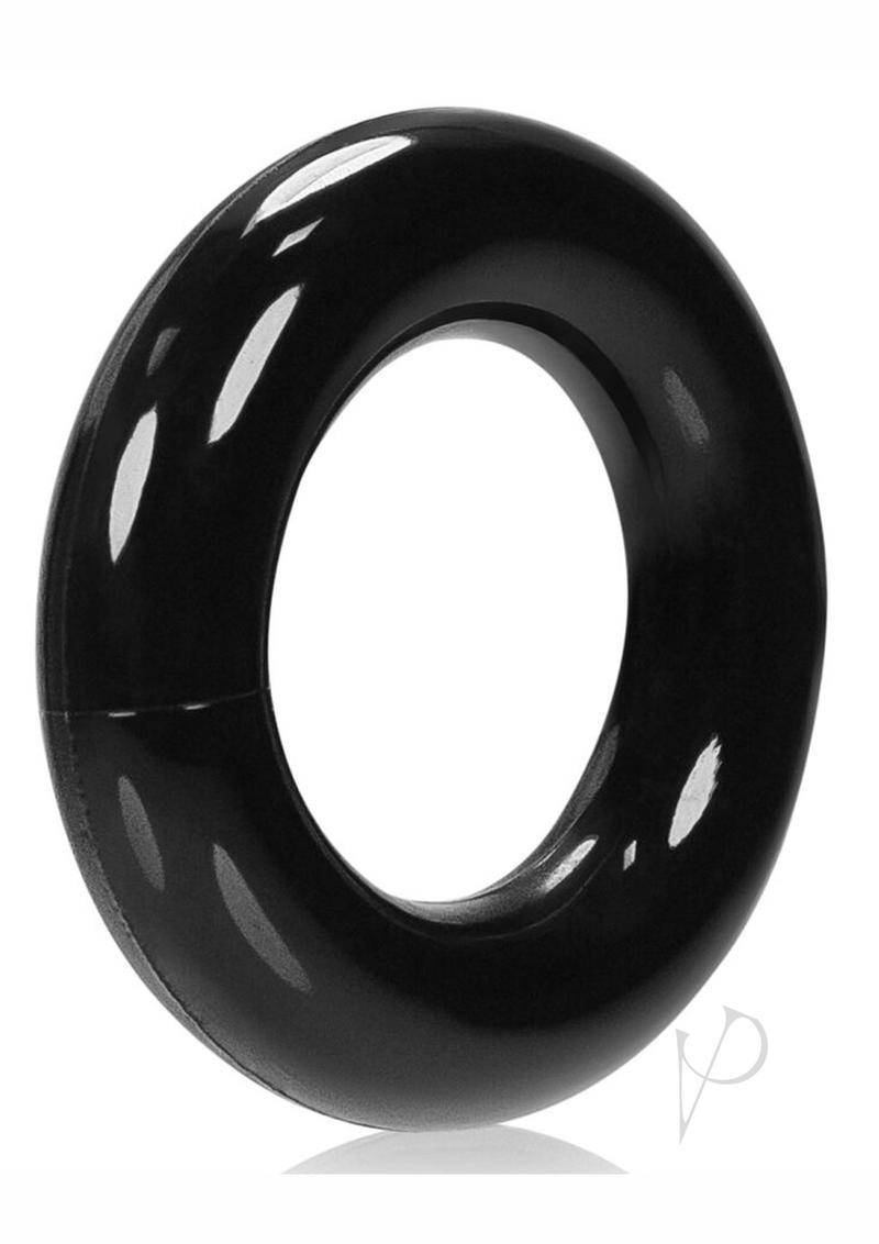 Oxballs OXR-1 Jelly Cock Ring Black, sleek and smooth essential for firmer, longer-lasting erections.