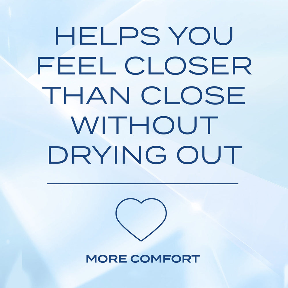 K-Y True Feel Premium Silicone Gel Lubricant 1.5 Oz helps you feel closer than close without drying out.