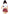 Back view of Leg Avenue Miss Prep School 4 Piece Costume S/M Red White showcasing cropped top and plaid skirt.