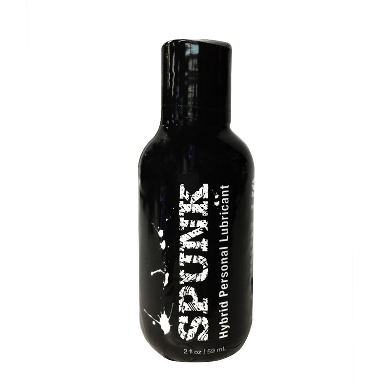 Spunk Lube Hybrid Lubricant 2 Oz bottle, premium hybrid personal lubricant for smooth and long-lasting glide.