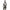 Radiance Plus Size Hooded Deep V Bodysuit on a mannequin with sparkling rhinestone details and a dramatic hood.