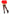 Leg Avenue Sheer Polka Dot Cherry Thigh Highs Black Red styled with a red skirt and black heeled shoes.