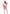 Leg Avenue Nurse Feelgood Garter Bodysuit Costume 3X/4X Red featuring a playful nurse look with fishnet stockings.
