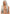 Leg Avenue Long Straight 33 Inch Center Part Wig Grey worn by a model, showcasing its sleek grey design and long strands.