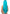 Leg Avenue 33 Inch Long Straight Center Part Wig Turquoise viewed from the back showcasing its sleek, vibrant color and length.