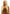 Leg Avenue 33 Inch Long Straight Center Part Wig Blonde model showcasing sleek, straight blonde wig for costumes and parties.