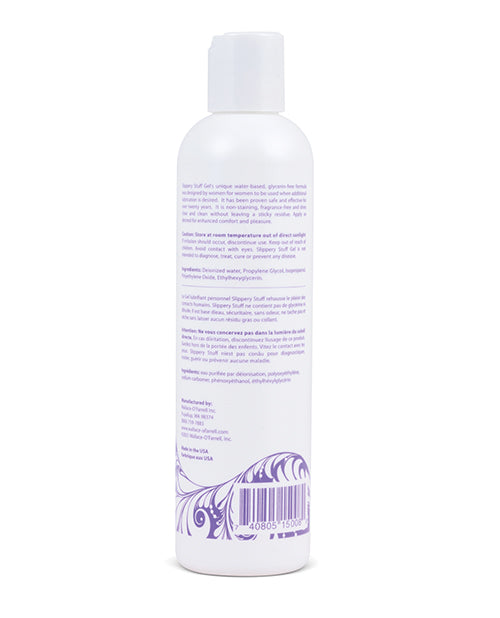 Slippery Stuff Liquid Water-Based Lubricant 8 Oz