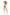Elegant Moments Sultry Sailor Costume White and Blue showcasing a playful nautical theme with a string bra top and flirty skirt.