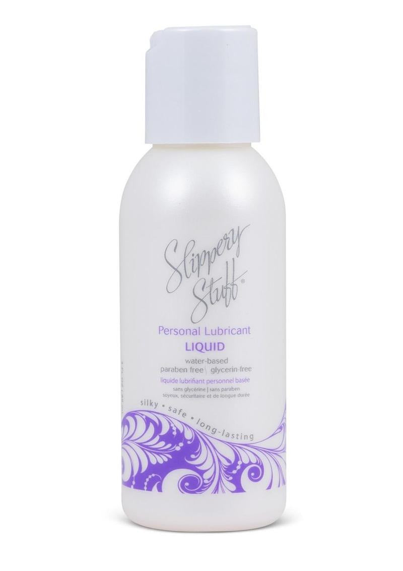 Slippery Stuff Liquid Lubricant 3 Oz bottle showcasing water-based personal lubricant for smooth, long-lasting glide.