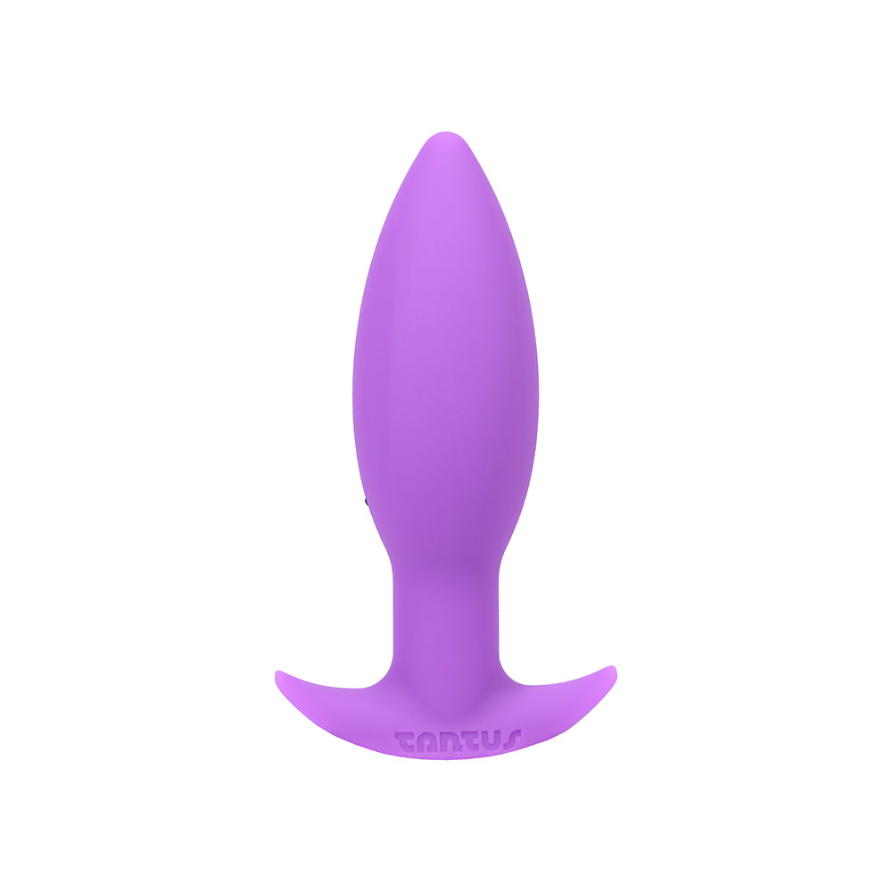 Tantus Neo Silicone Anal Plug Lilac with smooth tapered design for comfortable anal play.
