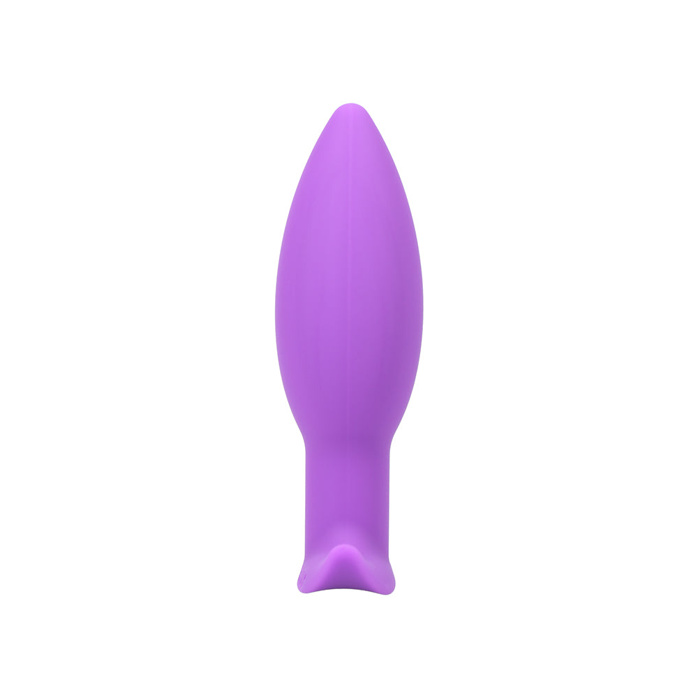 Tantus Neo Silicone Anal Plug Lilac, smooth tapered design for beginner anal play, made of premium silicone.
