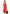 Leg Avenue Varsity Babe 3 Piece Cheer Costume S/M Red model showing back view with pom poms and red skirt.