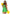 Leg Avenue Bring It Baddie Cheer Costume Set 3X/4X Green model wearing green cheer outfit with pom poms.