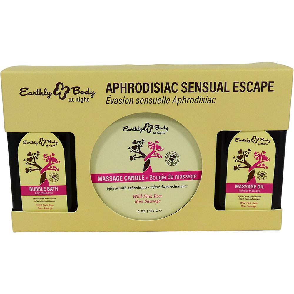 Earthly Body Sensual Escape Gift Set Wild Pink Rose