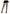 Leg Avenue Sinful Fishnet Garter Belt Stockings Black showcasing a bold cross backseam and attached garter belt.
